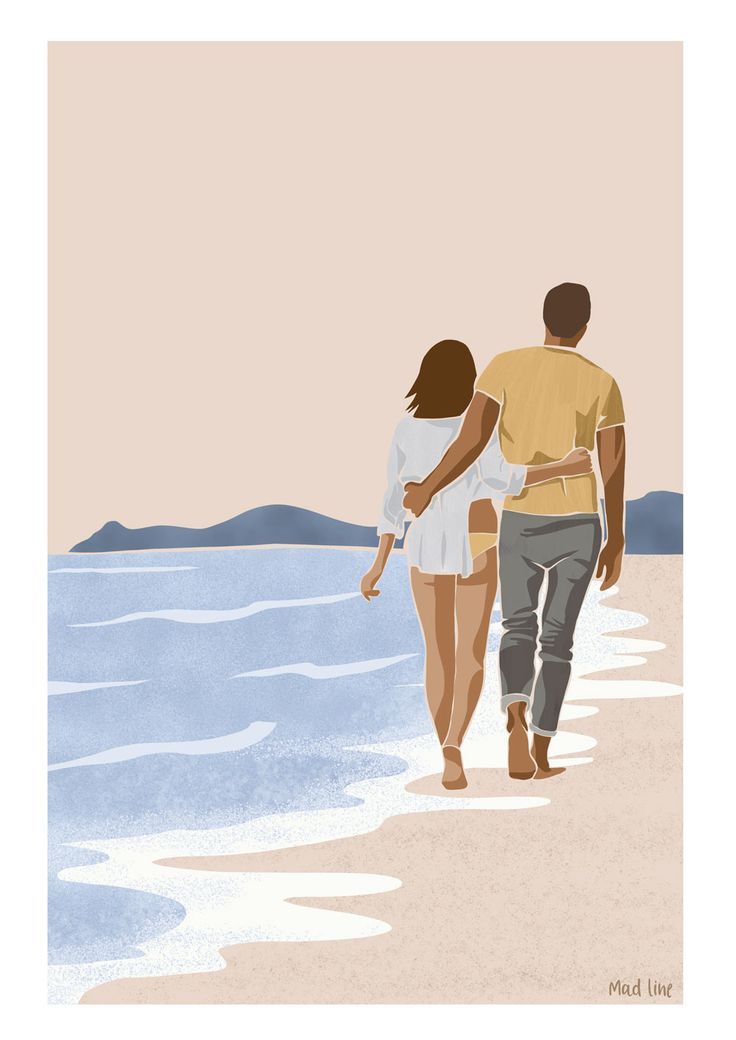 Amour - Tableau Qualité Galerie d'Art - Illustration de Madeline Percher